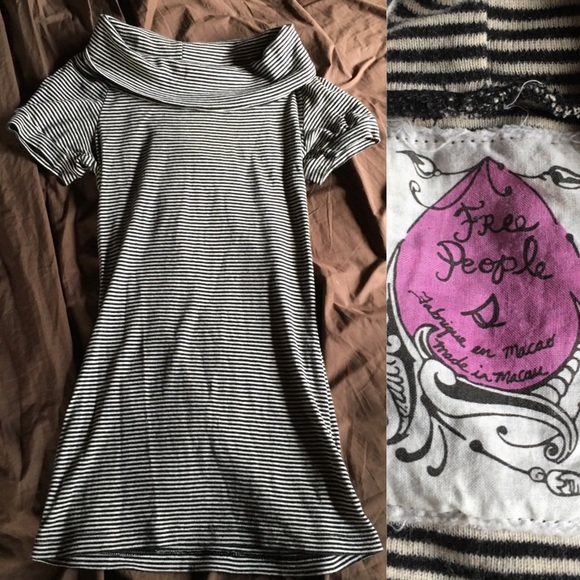 Striped Tee (On or off shoulder)
