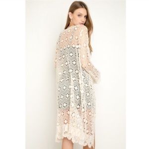 Brandy Melville Sweaters - Brandy Melville long crochet cardigan Brandy Melville Sweaters - Brandy Melville long crochet cardigan