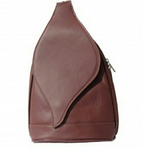 Florence Leather Backpack Purse