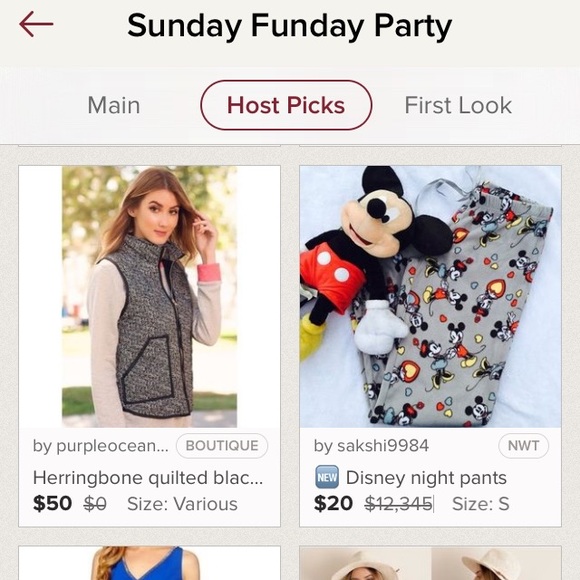 LAST ONE! Herringbone quilted black and white vest - Picture 4 of 4