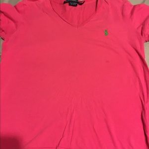 Hot Pink Ralph Lauren Shirt size M