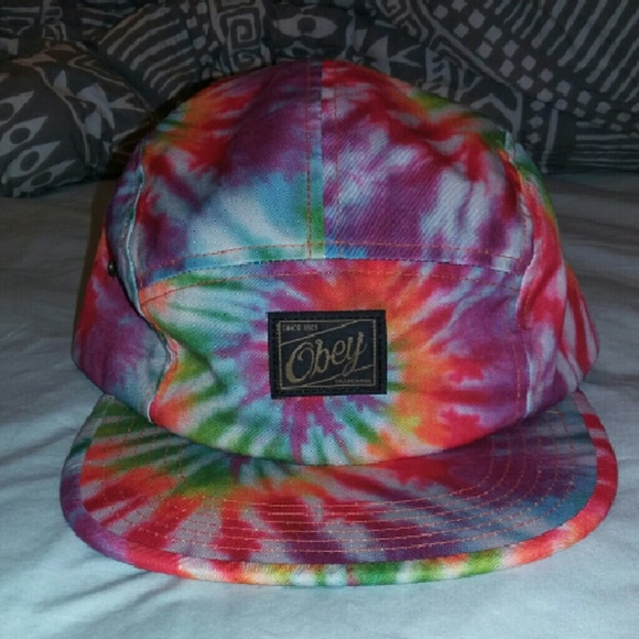 Tie Dye Obey Hat
