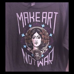 Make art not war