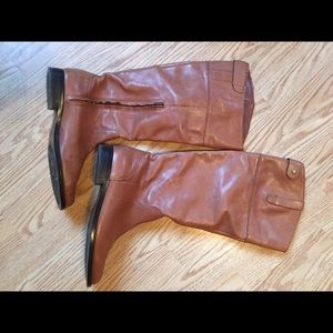 Ralph Lauren Jenessa Riding Boots, Leather, Size 9