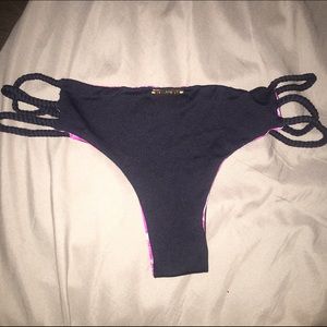 Black San Lorenzo Bikini Bottoms
