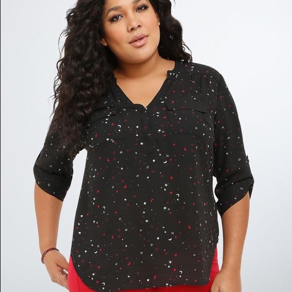 torrid Tops - Star printed blouse