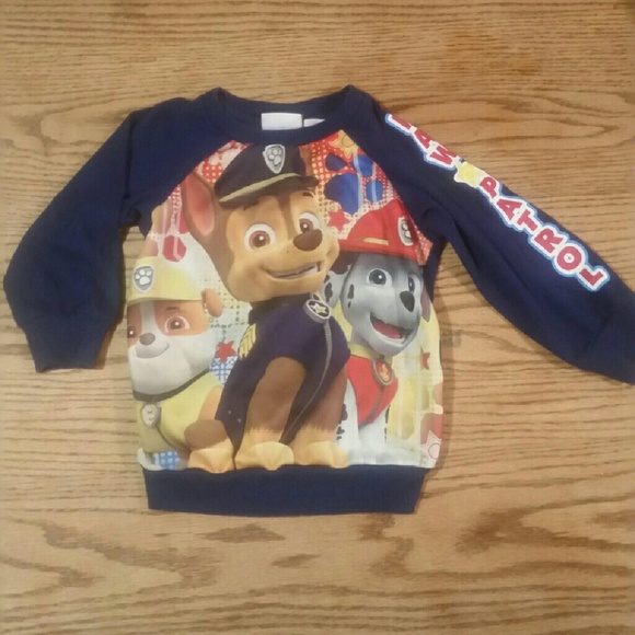 Paw patrol sweat shirt