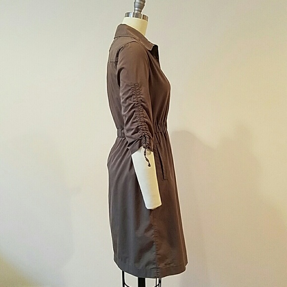 Converse olive green shirtdress - Picture 2 of 4