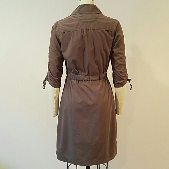 Converse olive green shirtdress - Picture 3 of 4