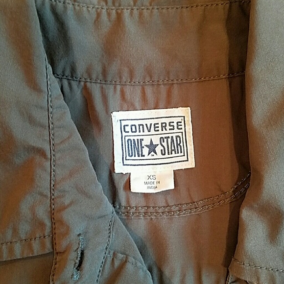 Converse olive green shirtdress - Picture 4 of 4