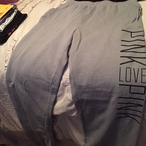 VS Pink grey pants
