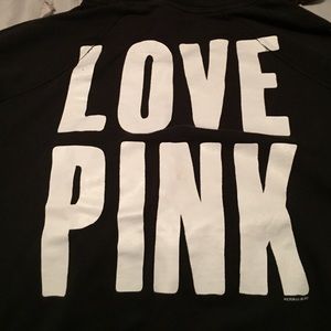 VS Pink black hoodie