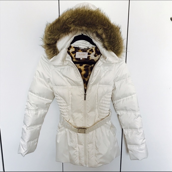 Laundry by Shelli Segal Faux-Fur-Trim Puffer Coat