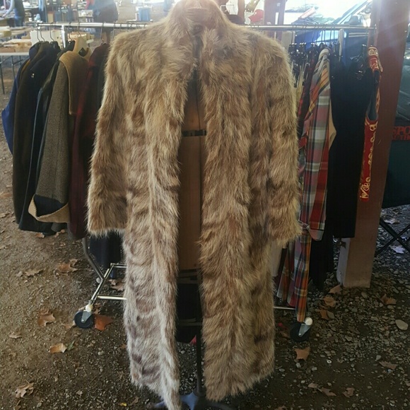 Fox fur full length coat - Picture 1 of 3