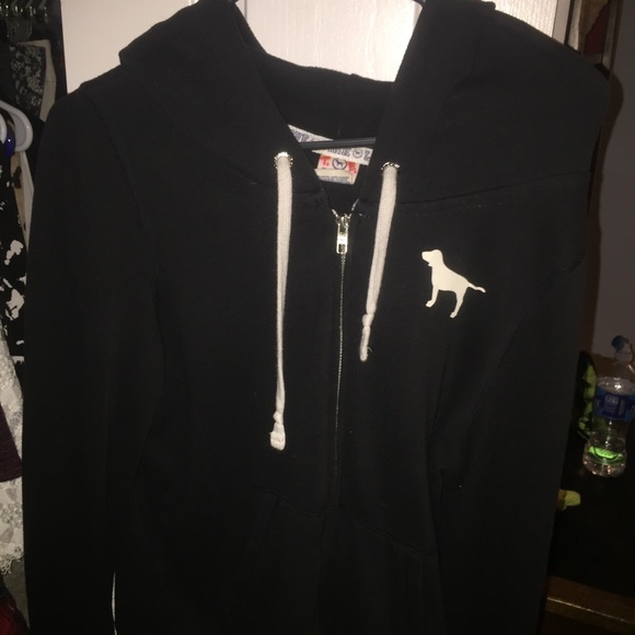 Large Victoria Secret PINK zip hoodie