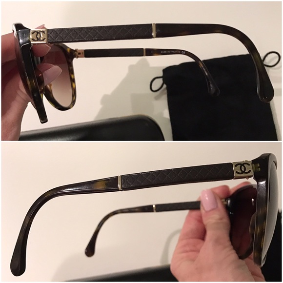 ❌reserved❌Chanel quilted cat eye sunglasses main image 3