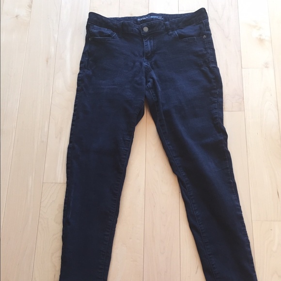 old navy black jeggings