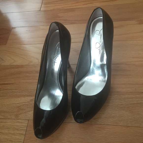 Jessica Simpson high heel peep toe