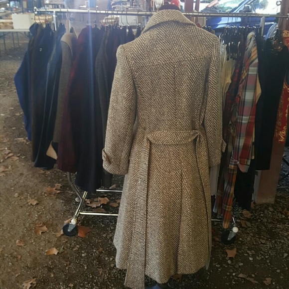 VTG Aquascutum pure new Wool full trench coat - Picture 2 of 4