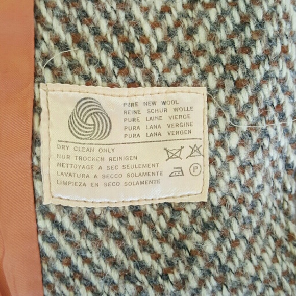 VTG Aquascutum pure new Wool full trench coat - Picture 3 of 4