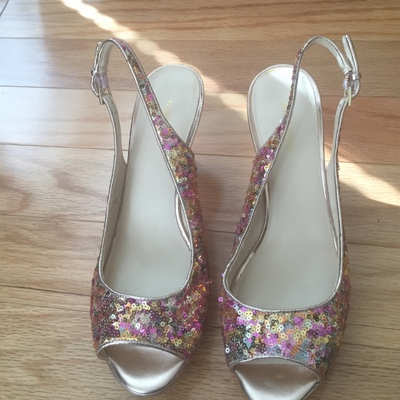 Nine West Shoes - Nine West slingback heels with peep toe
