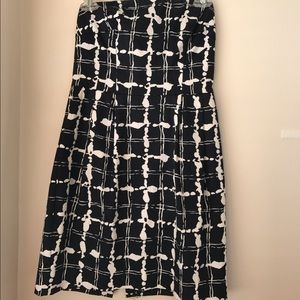 Express strapless dress