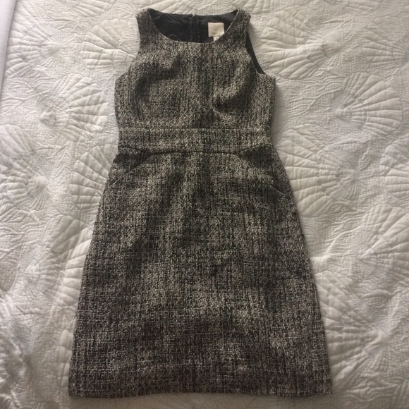 Jcrew tweed dress