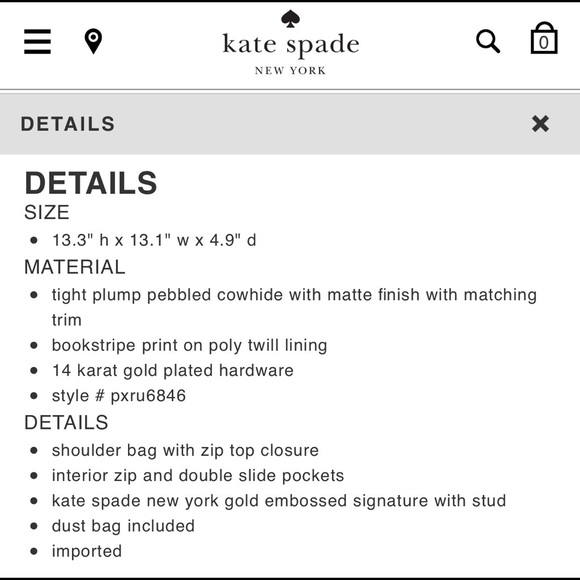 Kate Spade Orchard Street Natalya - Picture 2 of 4