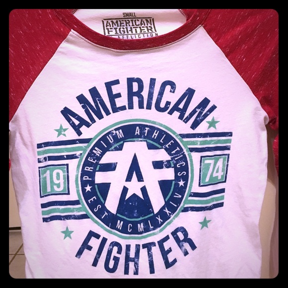 American Fighter l/s tee from The Buckle