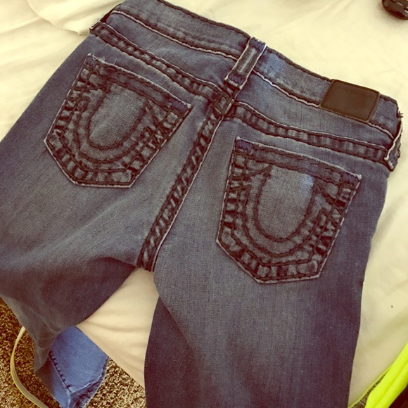 100% Authentic True Religion Straight Leg Jeans