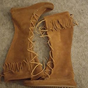 Minnetonka knee high boot