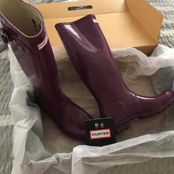 Hunter Rain Boots Mint Condition