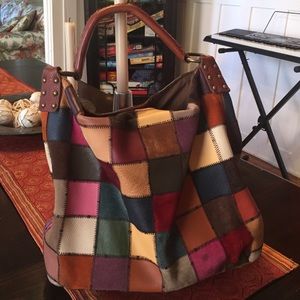 Lucky Brand patchwork purse