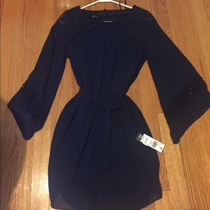 Navy blue dress