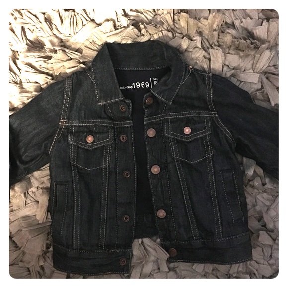Baby Gap 1969 Lined Dark Denim Jacket