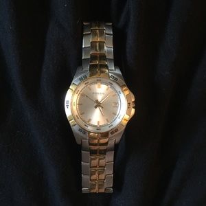 Two tone Fossil Watch