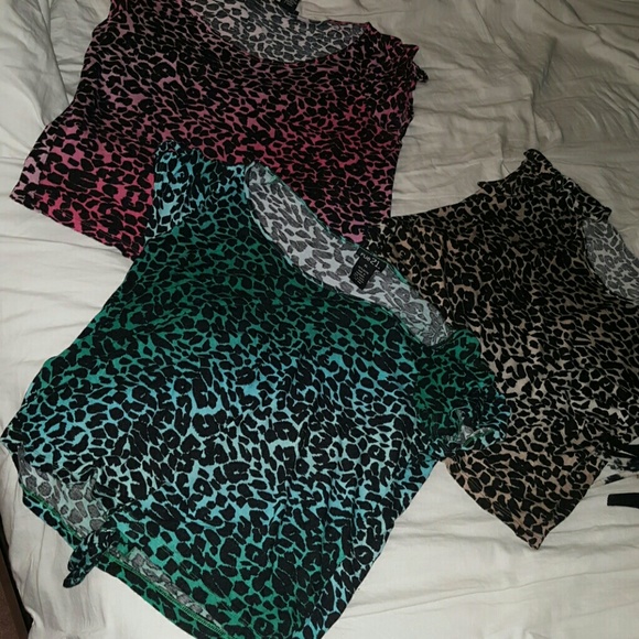Cheetah shirts