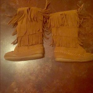 Fringe Boots