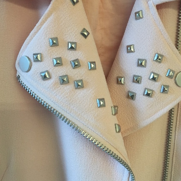 Pastel Pink Motto Jacket - Picture 2 of 4