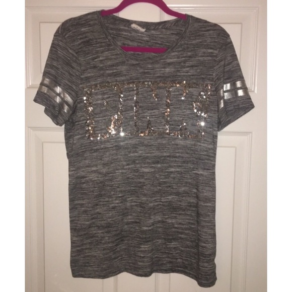 VS Pink embellished Tee