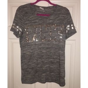 VS Pink embellished Tee