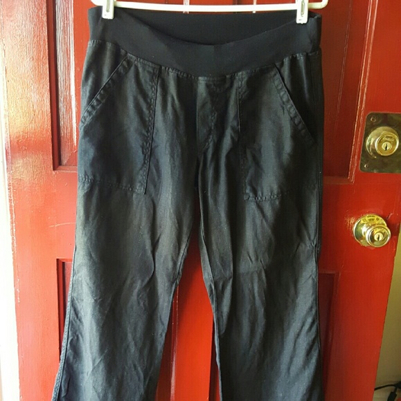Black Linen Pants by Sancuary