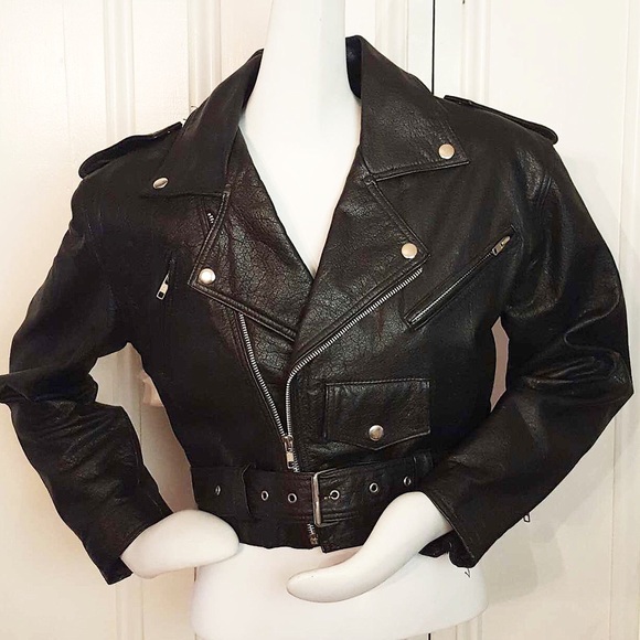 MEGA SALE💋Wilsons Leather Biker Jacket - Picture 2 of 4