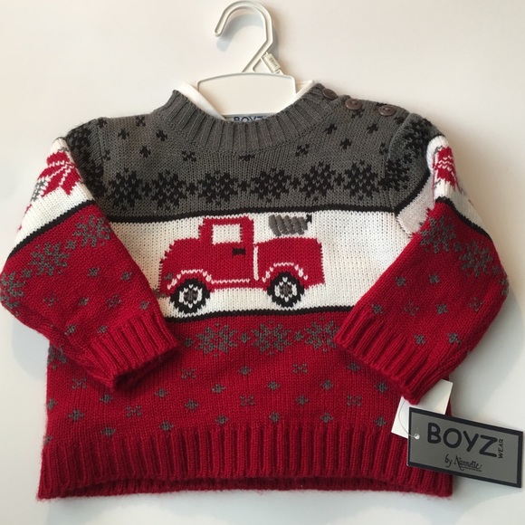 Sweater w/ Button Down Shirt