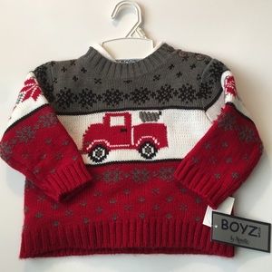 Sweater w/ Button Down Shirt