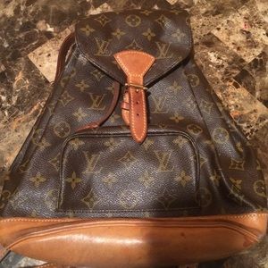 Authentic Louis Vuitton small back pack
