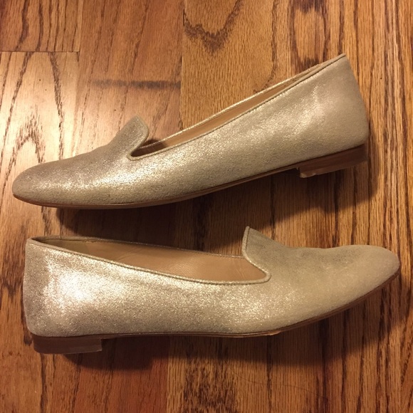 J.Crew Metallic Suede Cleo Loafers - Picture 4 of 4
