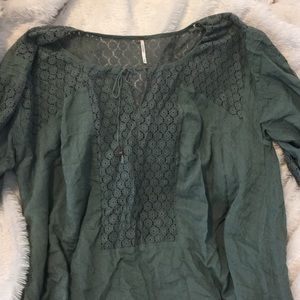 Free People Flowy Oversized Top. M (Fits L)