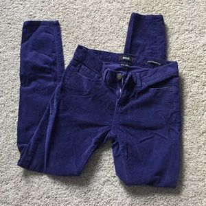 BDG mid-rise cigarette ankle corduroys