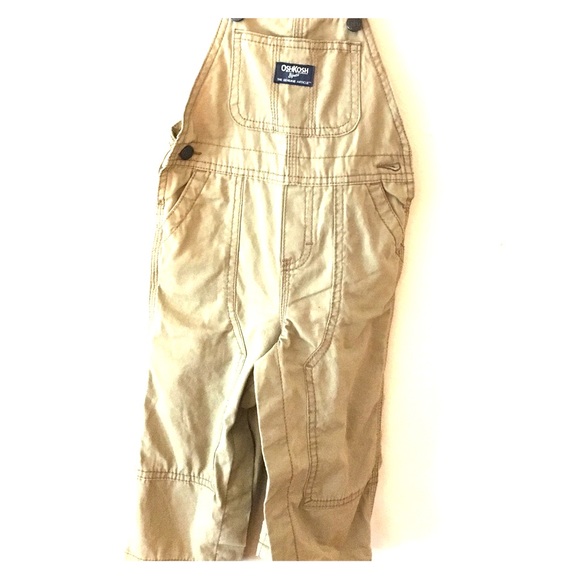 Osh Kosh B'Gosh tan overalls